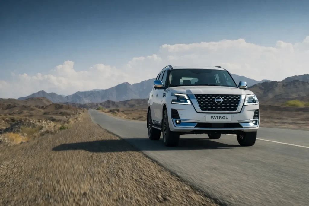 Khobar to Riyadh Airport private car transfer on long distance highway.