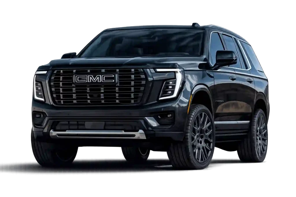 Premium black SUV used for Bahrain to Dammam taxi service.