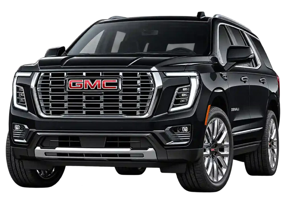 Bahrain Airport to Riyadh Taxi GMC SUV.