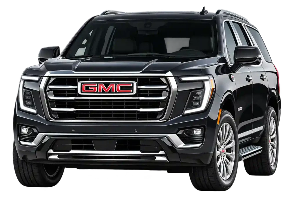 Luxury GMC SUV taxi for Riyadh Airport to Bahrain Taxi service.